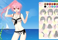 水着の着せ替えゲーム アニメ サマーガール