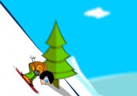 スキージャンプで空中を飛ぶゲーム Big Jump Challenge