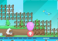 飛行機に乗った羊をぶっ飛ばすゲーム Chuck the Sheep