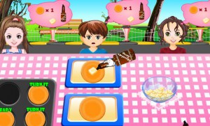 キッズパンケーキコーナー