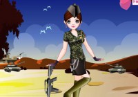 Army Girl Dressup