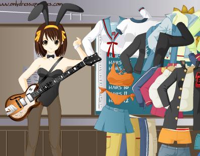 Haruhi Dress Up Game