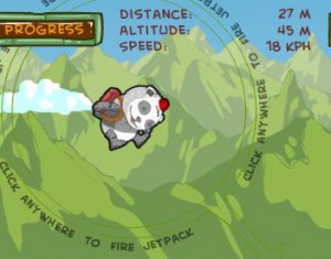 Jetpack Panda