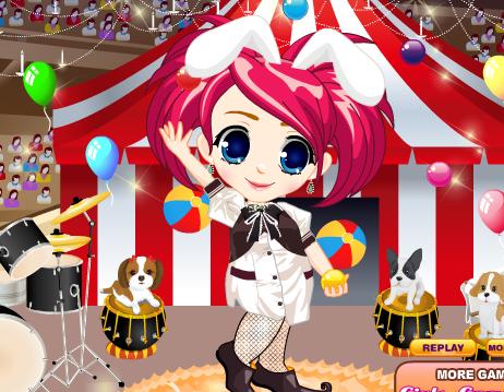 Acrobat Circus Girl Dress Up
