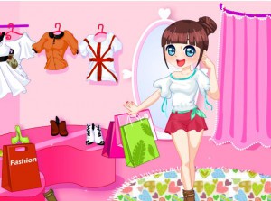 Mall Fitting Room Girl