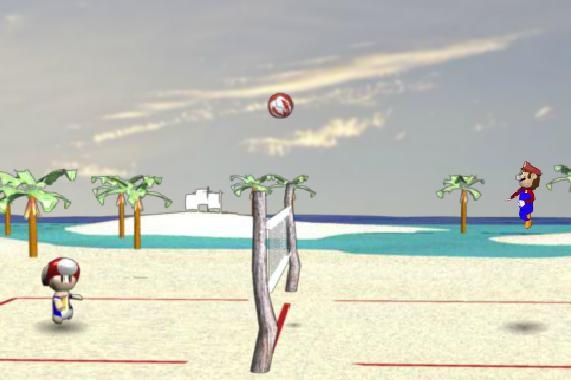Mario Beach Volleyball