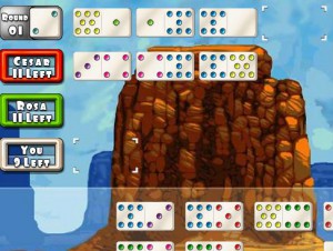 Mexican Train Dominoes Gold