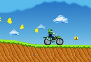 Luigi motocross