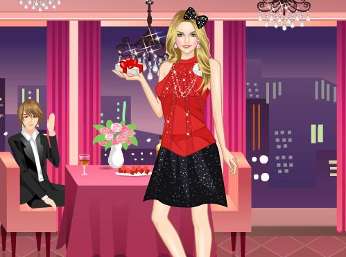 Romantic Dinner Dress Up Game