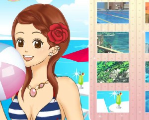 少女マンガアバタークリエイター サマータイム