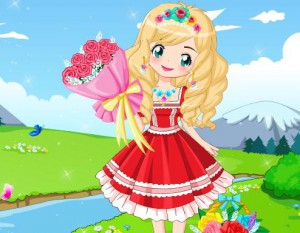 Cute Flower Princess