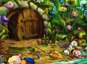 Toy metropolis. Hidden objects