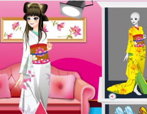 Girls Kimono Show Makeover