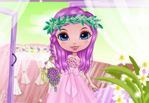 The Prettiest Flower Girl