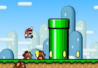 マリオが敵を踏み潰していくゲーム マリオストンピングレンジー