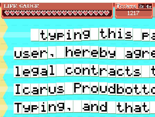 Icarus Proudbottom Teaches Typing!