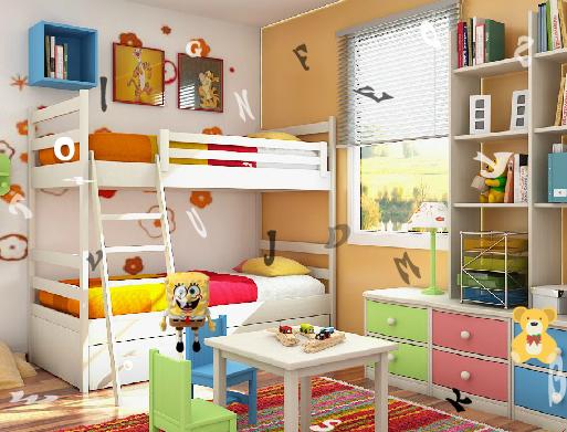 Kids Room Hidden Object