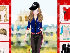 Varsity Jacket Dress Up