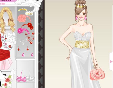 Rose Princess Dress Up Game