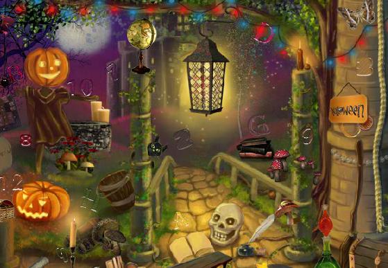 Halloween Hidden Object