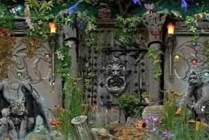 Creepy ghosts. Hidden objects