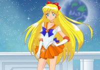 アニメセーラームーンの着せ替えゲーム Sailor Girls
