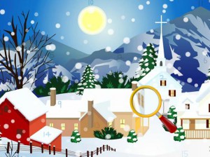 Hidden Numbers-Christmas Snow