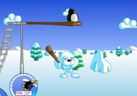 ペンギンをぶっ飛ばすゲーム Penguin