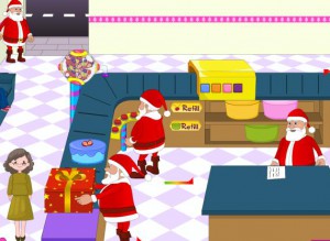 Santas Christmas Cake Shop