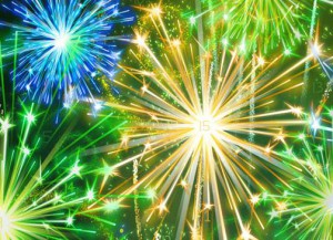 Hidden Numbers-New Year Fireworks