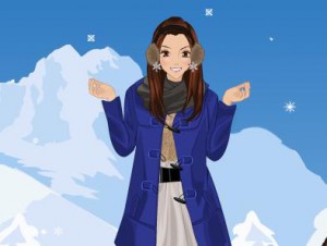 Playing With Snowflakes Dress Up