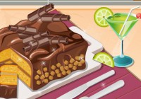 ピーナッツ·バター·チョコレートケーキ