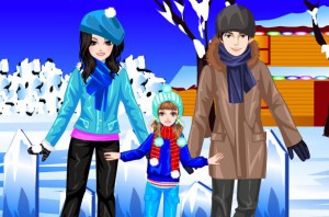 Ice Skating Family Dress Up