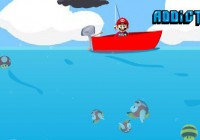 Mario Mushroom Fishing