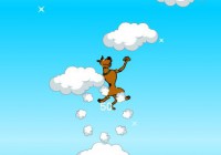 Scooby-doo jumping Clouds