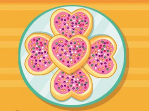 Jessy cooking cookie