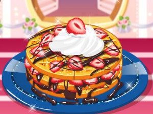 チョコレートワッフル