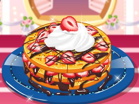 チョコレートワッフル