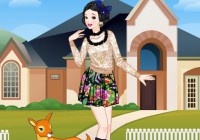 Snow White Today Dress Up Game