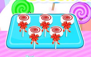 Peppermint Oreo Lollipops