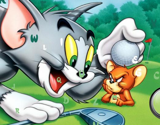 Tom and Jerry Hidden Alphabets