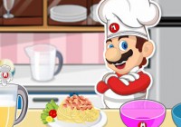 Mario Cooking Noodle