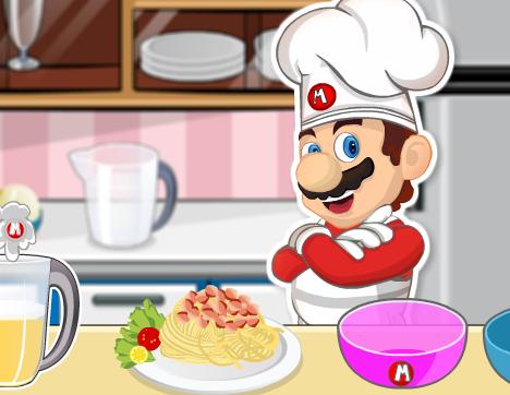 Mario Cooking Noodle