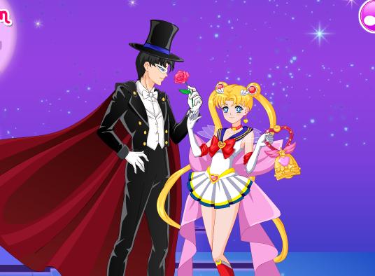 Sailor Moon Dress Up Game