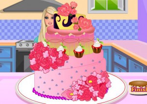 Barbie Cooking Cake