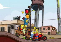 Simpsons Family Race