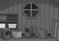 Grayscale Escape – Attic