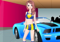 Racer Girl Dress Up