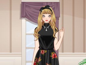 Elegant Pianist Girl