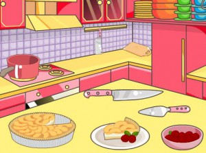 Mia Cooking Peach Flan